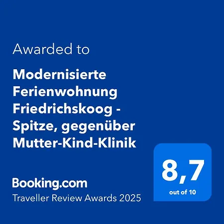 Modernisierte - Spitze, Gegenueber Mutter-kind-klinik 公寓 腓特烈斯科格