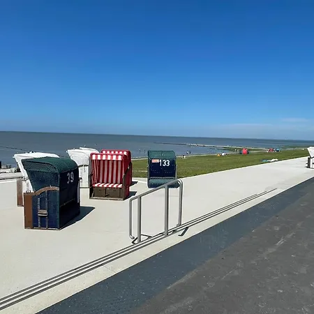 Strandnahe Gegenueber Mutter-vater-kind-klinik Friedrichskoog-spitze